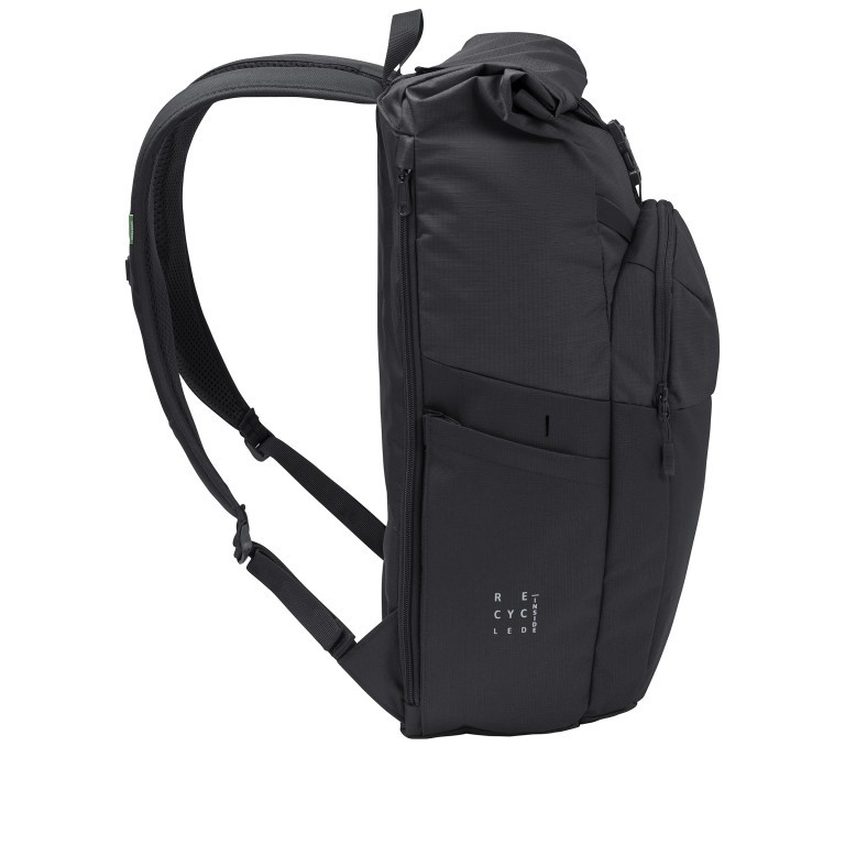 Rucksack Estrellas Okab II Daypack Volumen 25 Liter, Farbe: schwarz, blau/petrol, Marke: Vaude, Abmessungen in cm: 30x47x23, Bild 3 von 11