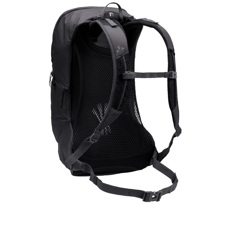 Rucksack Agile Air 20, Farbe: schwarz, blau/petrol, grün/oliv, Marke: Vaude, Abmessungen in cm: 27x53x23, Bild 4 von 10