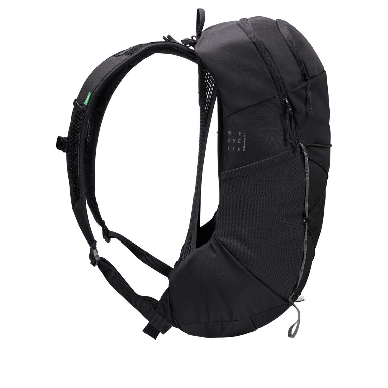 Rucksack Agile Air 20, Farbe: schwarz, blau/petrol, grün/oliv, Marke: Vaude, Abmessungen in cm: 27x53x23, Bild 3 von 10