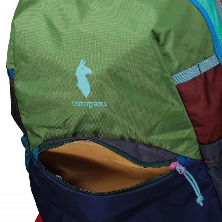 Rucksack Del Dia Chiquillo mit Laptopfach 16 Zoll Größe 30 Liter, Farbe: schwarz, bunt, Marke: Cotopaxi, Abmessungen in cm: 28x50x18, Bild 7 von 9