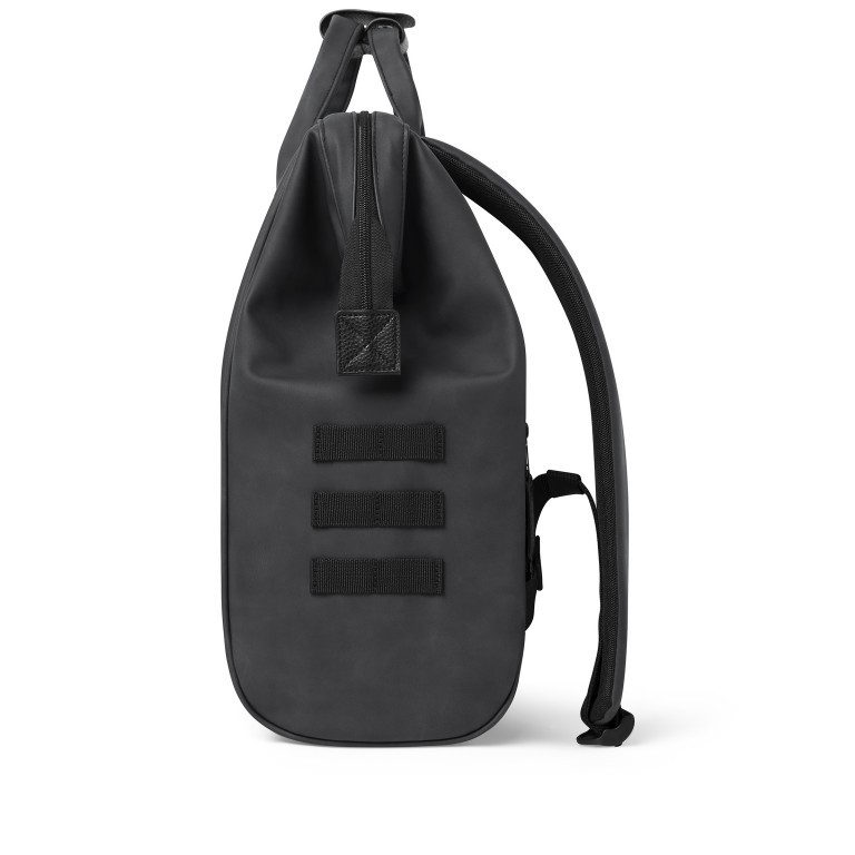 Rucksack Adventurer Medium mit zwei auswechselbaren Vortaschen, Farbe: anthrazit, blau/petrol, cognac, grün/oliv, beige, Marke: Cabaia, Abmessungen in cm: 27x41x16, Bild 5 von 10