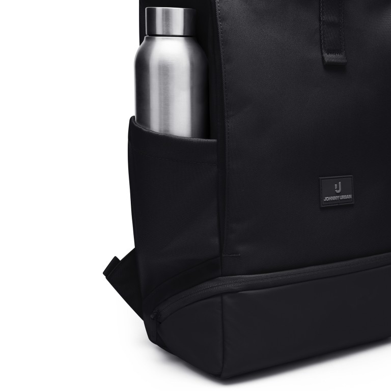Rucksack Eco Series Allen Medium erweiterbar Dunkelblau, Farbe: blau/petrol, Marke: Johnny Urban, EAN: 4260641585595, Abmessungen in cm: 28.5x40.5x13, Bild 12 von 15