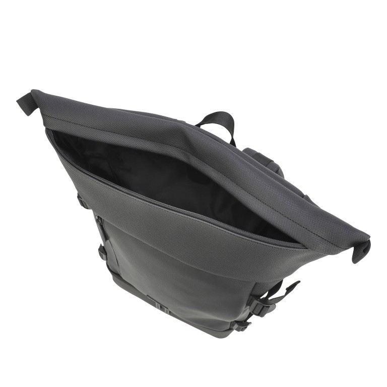 Rucksack Westferry Backpack Sebastian LVZ, Farbe: schwarz, grau, Marke: Strellson, Abmessungen in cm: 32x53x16, Bild 5 von 6
