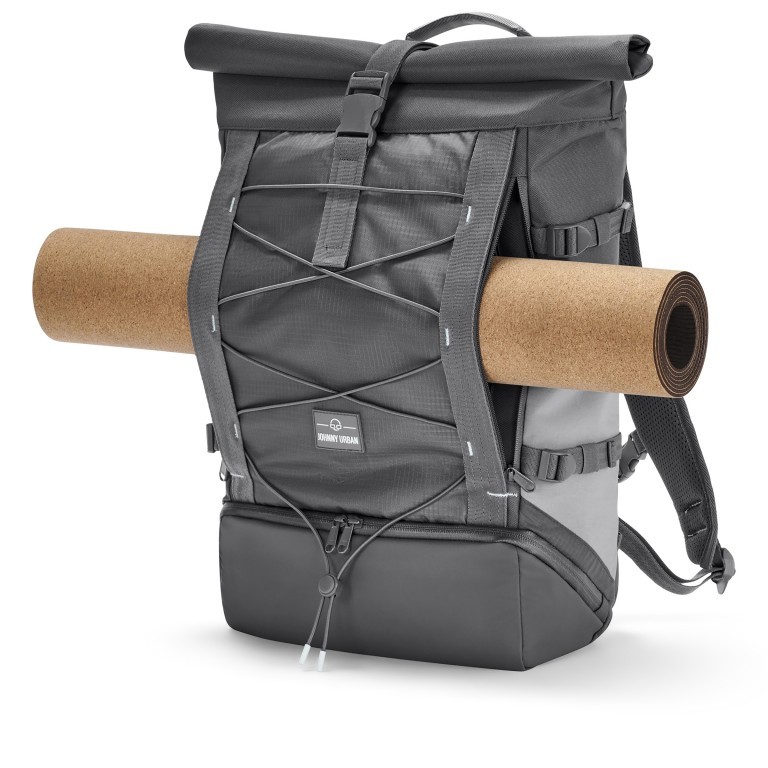 Rucksack Move Series Allen Large erweiterbar, Farbe: grau, beige, Marke: Johnny Urban, Abmessungen in cm: 31x45x15, Bild 2 von 13