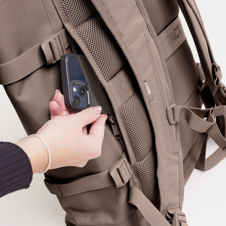 Rucksack Rolltop 2.0 Monochrome Tapdole, Farbe: braun, Marke: Got Bag, EAN: 4260483889585, Abmessungen in cm: 33x43x16, Bild 9 von 13