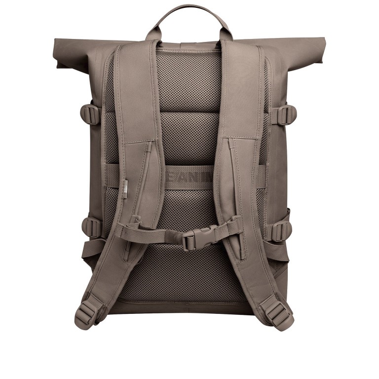 Rucksack Rolltop 2.0 Monochrome, Farbe: schwarz, grau, blau/petrol, braun, taupe/khaki, Marke: Got Bag, Abmessungen in cm: 33x43x16, Bild 4 von 13