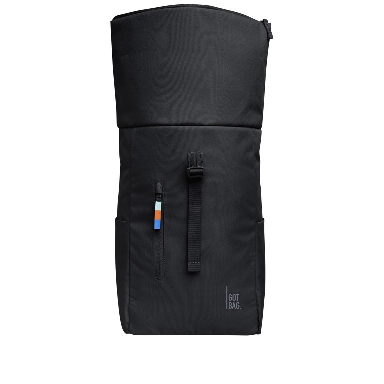 Rucksack Rolltop Easy mit Laptopfach, Farbe: schwarz, grau, blau/petrol, grün/oliv, beige, Marke: Got Bag, Abmessungen in cm: 30x42x15, Bild 14 von 14