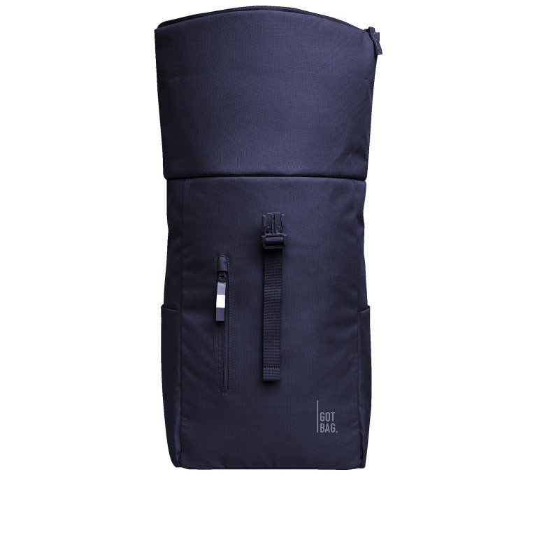 Rucksack Rolltop Easy Monochrome, Farbe: grau, blau/petrol, grün/oliv, rot/weinrot, beige, Marke: Got Bag, Abmessungen in cm: 30x42x15, Bild 7 von 10