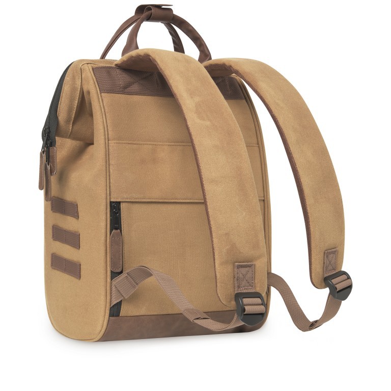 Rucksack Adventurer Medium mit zwei auswechselbaren Vortaschen, Farbe: schwarz, braun, cognac, Marke: Cabaia, Abmessungen in cm: 27x41x16, Bild 6 von 12