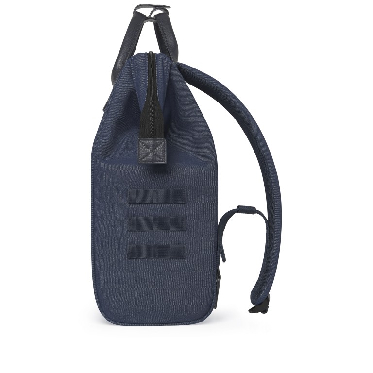 Rucksack Adventurer Medium mit zwei auswechselbaren Vortaschen, Farbe: blau/petrol, Marke: Cabaia, Abmessungen in cm: 27x41x16, Bild 5 von 12
