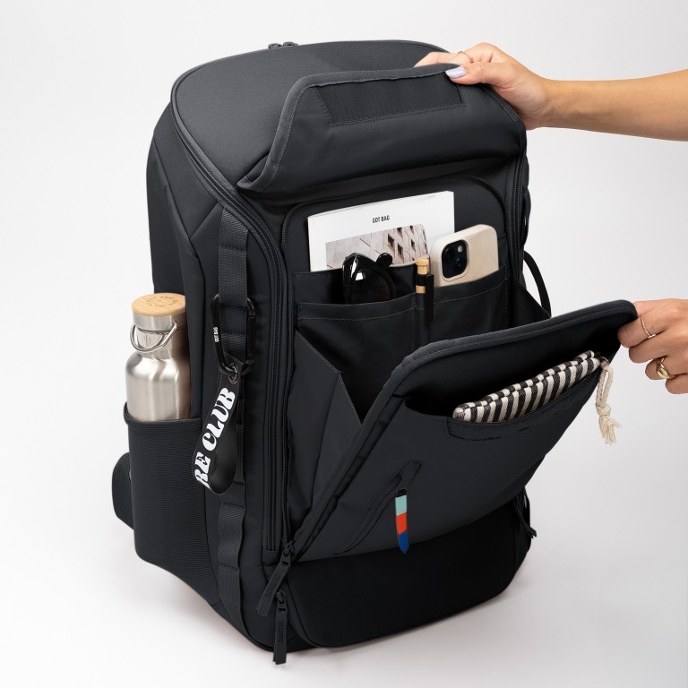 Rucksack Pro Pack Travel mit Laptopfach 16 Zoll, Farbe: schwarz, blau/petrol, grün/oliv, beige, Marke: Got Bag, Abmessungen in cm: 35x53x20, Bild 13 von 16