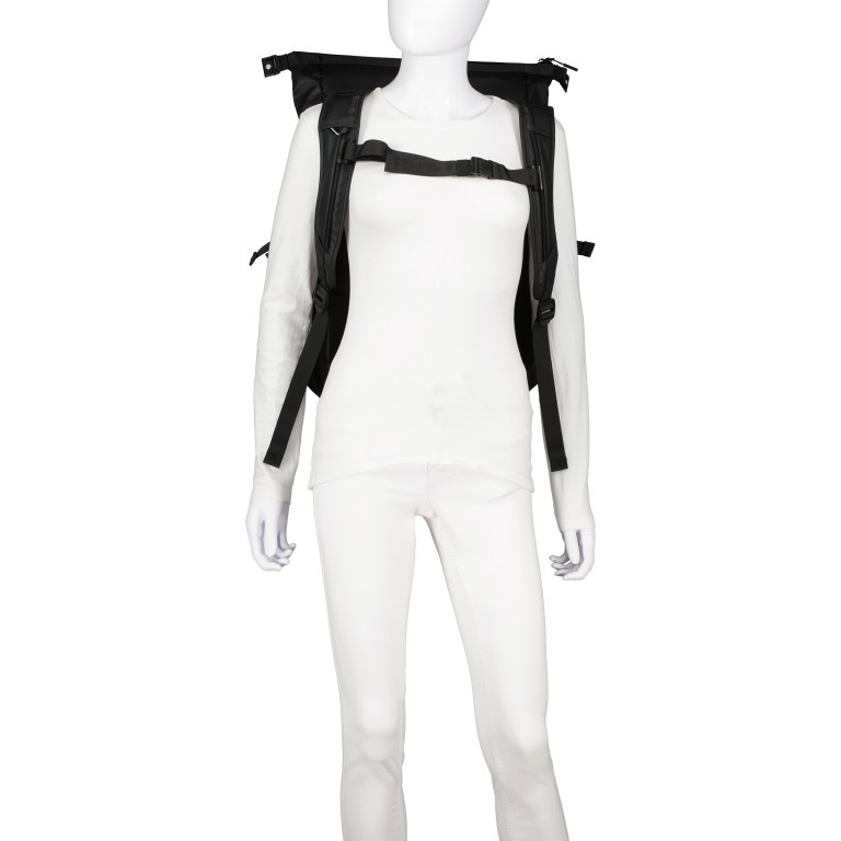 Rucksack Lisbon, Farbe: schwarz, beige, Marke: Kapten & Son, Abmessungen in cm: 33x45x21, Bild 8 von 12