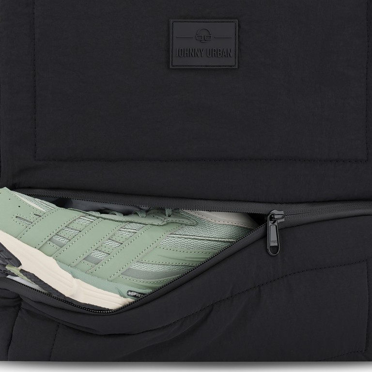 Rucksack Eco Series Kyle erweiterbar, Farbe: schwarz, beige, Marke: Johnny Urban, Abmessungen in cm: 31x45x14, Bild 15 von 17