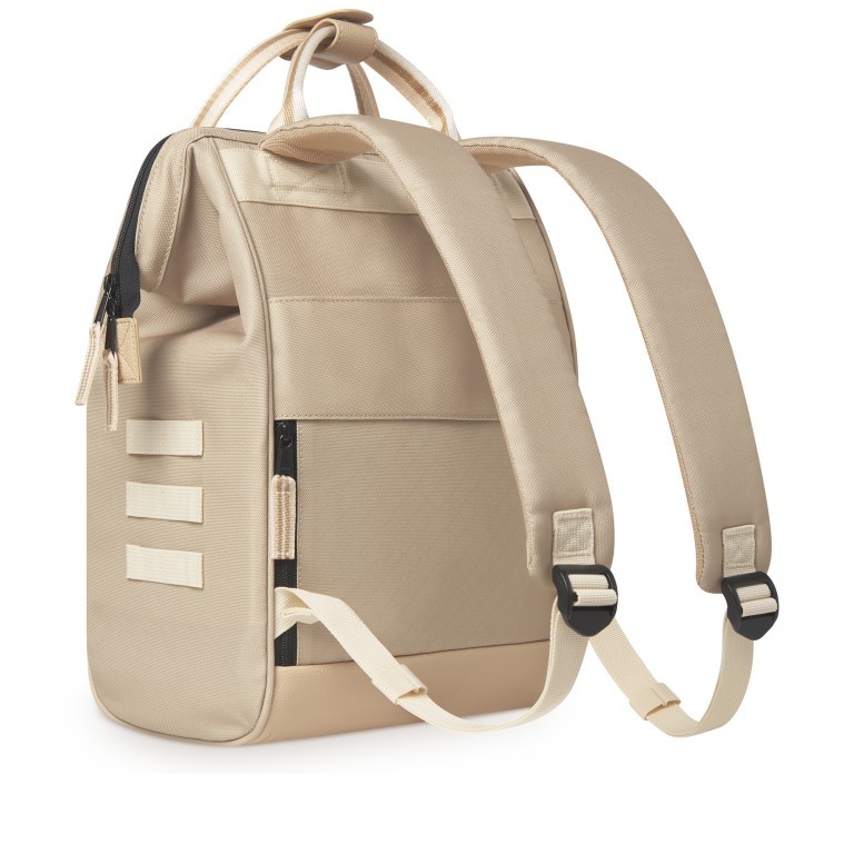 Rucksack Adventurer Medium mit zwei auswechselbaren Vortaschen, Farbe: blau/petrol, beige, Marke: Cabaia, Abmessungen in cm: 27x41x16, Bild 6 von 10