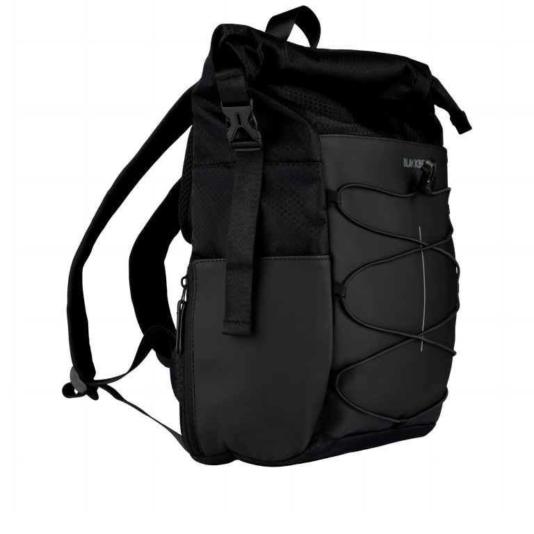 Rucksack Trondheim Windsor, Farbe: schwarz, grau, Marke: Blackbeat, Abmessungen in cm: 26.5x42x13, Bild 2 von 6