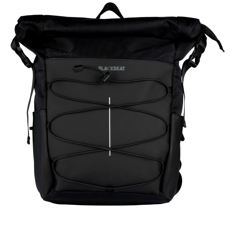Rucksack Trondheim Windsor, Farbe: schwarz, grau, Marke: Blackbeat, Abmessungen in cm: 26.5x42x13, Bild 1 von 6