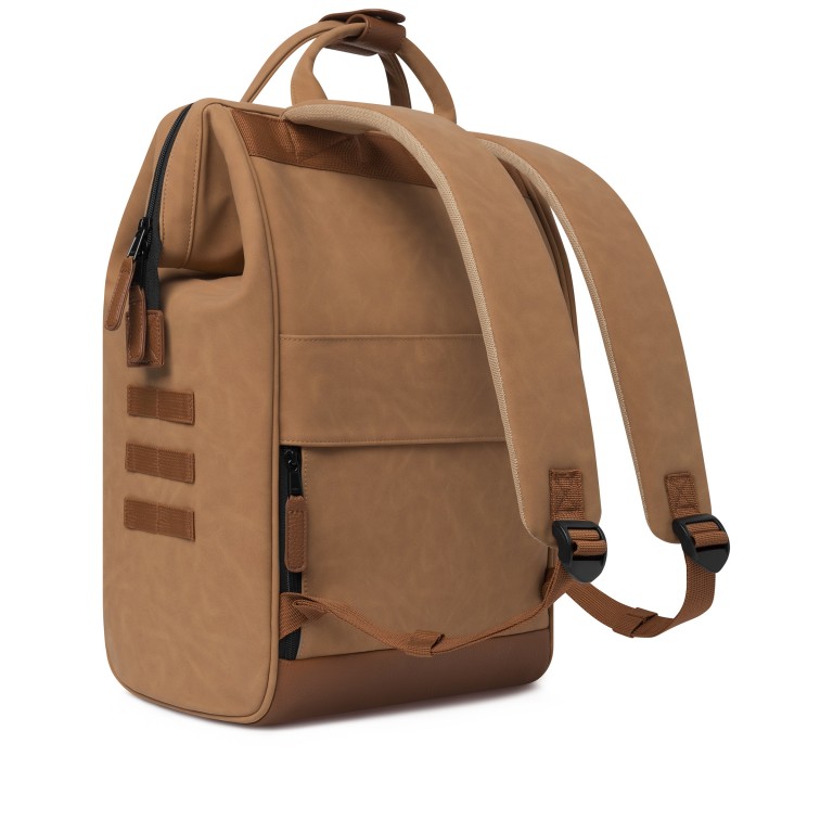 Rucksack Adventurer Large mit zwei auswechselbaren Vortaschen, Farbe: anthrazit, cognac, Marke: Cabaia, Abmessungen in cm: 29x46x17, Bild 6 von 10