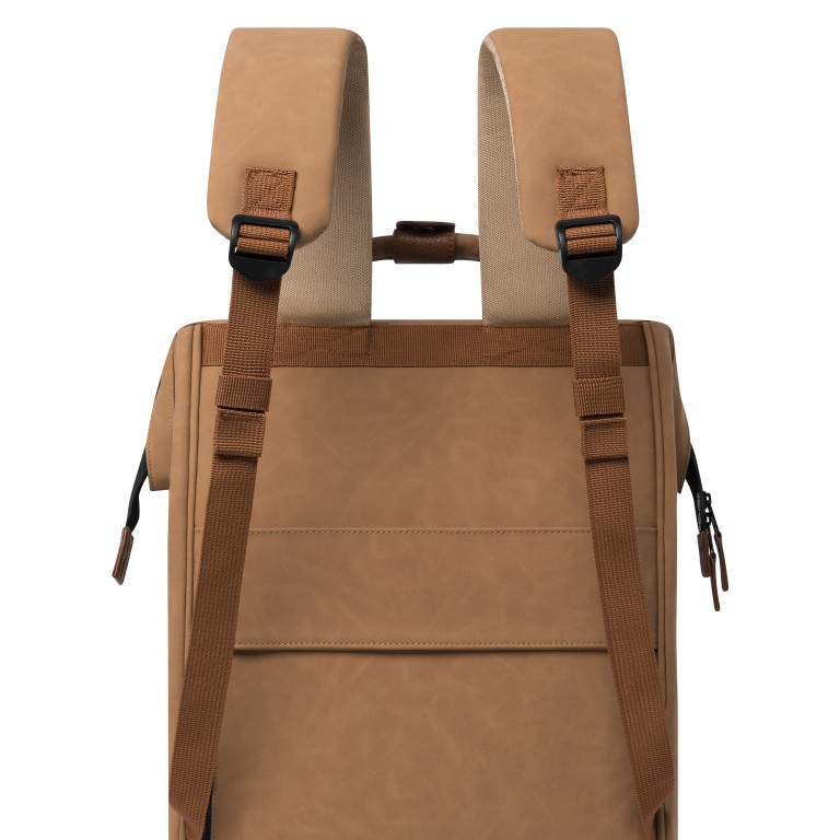 Rucksack Adventurer Large mit zwei auswechselbaren Vortaschen, Farbe: anthrazit, cognac, Marke: Cabaia, Abmessungen in cm: 29x46x17, Bild 9 von 10