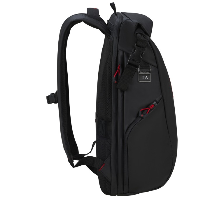 Rucksack Ecodiver Rolltop Backpack L erweiterbar, Farbe: schwarz, orange, Marke: Samsonite, Bild 5 von 16