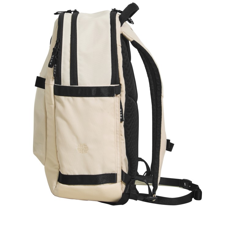 Rucksack Tidy22, Farbe: schwarz, grau, beige, Marke: Eoto, Abmessungen in cm: 33x46x19, Bild 2 von 10