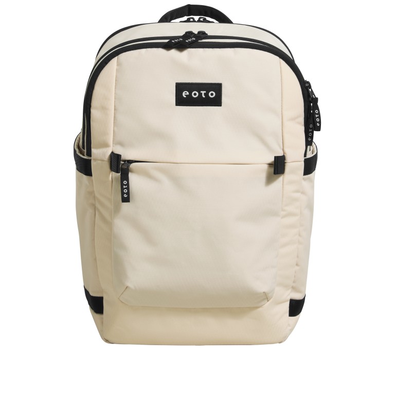 Rucksack Tidy22, Farbe: schwarz, grau, beige, Marke: Eoto, Abmessungen in cm: 33x46x19, Bild 1 von 10
