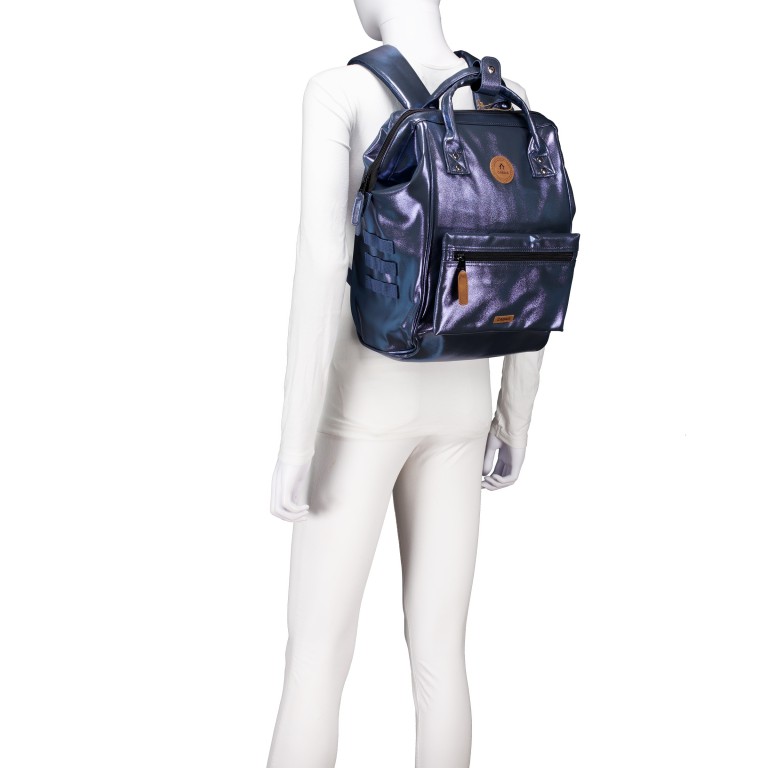 Rucksack Adventurer Medium, Farbe: grau, blau/petrol, Marke: Cabaia, Abmessungen in cm: 27x41x16, Bild 7 von 10
