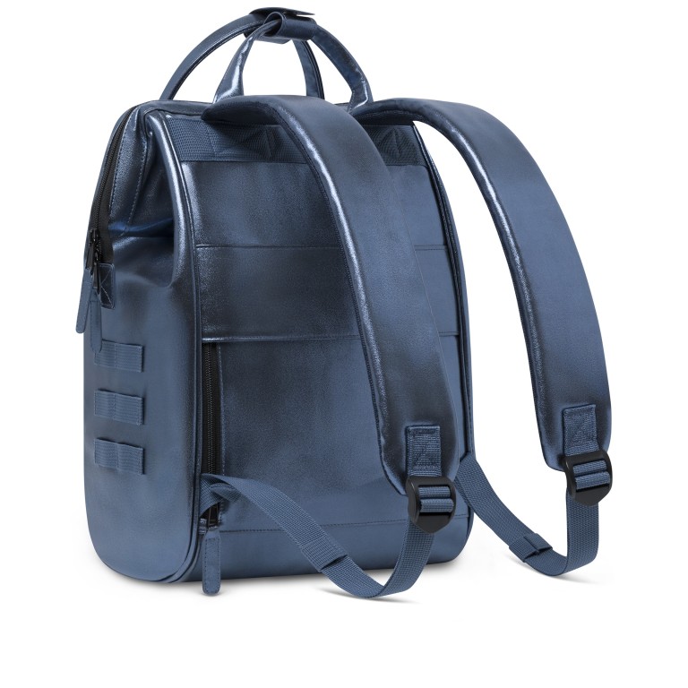 Rucksack Adventurer Medium, Farbe: grau, blau/petrol, Marke: Cabaia, Abmessungen in cm: 27x41x16, Bild 6 von 10