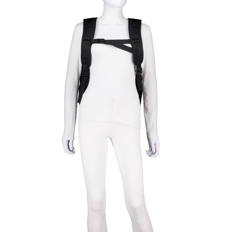 Rucksack Bali, Farbe: schwarz, beige, Marke: Kapten & Son, Abmessungen in cm: 29.5x50x16, Bild 5 von 10