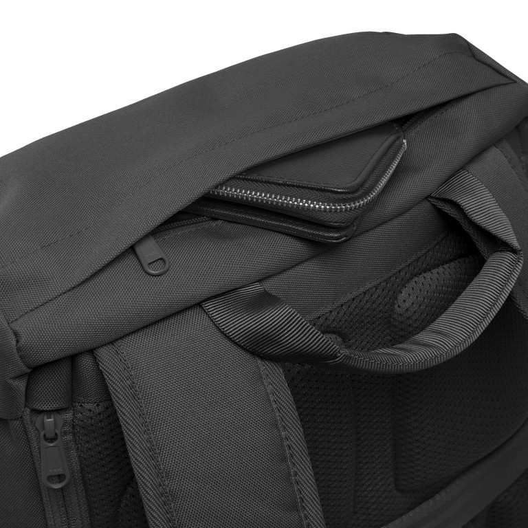 Rucksack Eco Series Nico, Farbe: schwarz, taupe/khaki, beige, Marke: Johnny Urban, Abmessungen in cm: 28x41x16, Bild 9 von 10