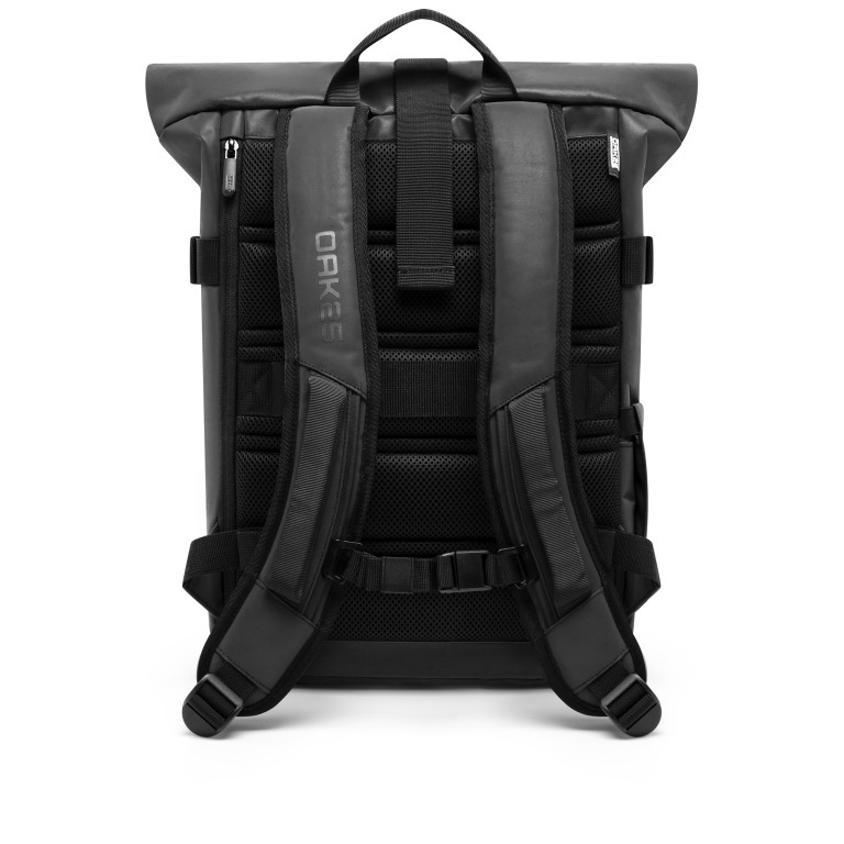 Rucksack Luminite Rolltop Lite mit Laptopfach 16 Zoll, Marke: OAK25, Abmessungen in cm: 24.5x44x12.5, Bild 3 von 13