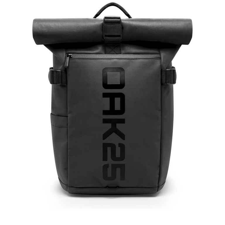 Rucksack Luminite Rolltop Lite mit Laptopfach 16 Zoll, Marke: OAK25, Abmessungen in cm: 24.5x44x12.5, Bild 1 von 13