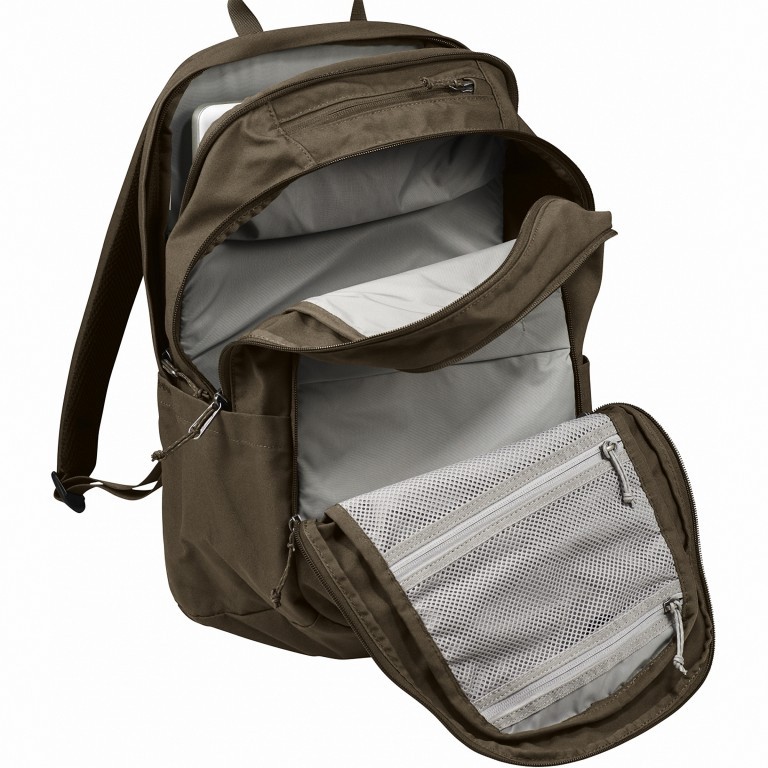 Rucksack Räven Volumen 28 Liter Super Grey, Farbe: grau, Marke: Fjällräven, EAN: 7323450451721, Abmessungen in cm: 28x46x31, Bild 10 von 11