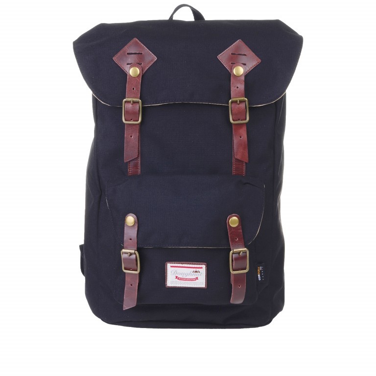Rucksack American Vintage Größe 26 Liter Black, Farbe: schwarz, Marke: Doughnut, EAN: 4897065900132, Abmessungen in cm: 31x51x16, Bild 1 von 5
