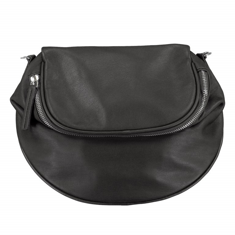 Umhängetasche / Gürteltasche Milano AGT03 Schwarz, Farbe: schwarz, Marke: Hausfelder Manufaktur, EAN: 4251672708008, Bild 1 von 11