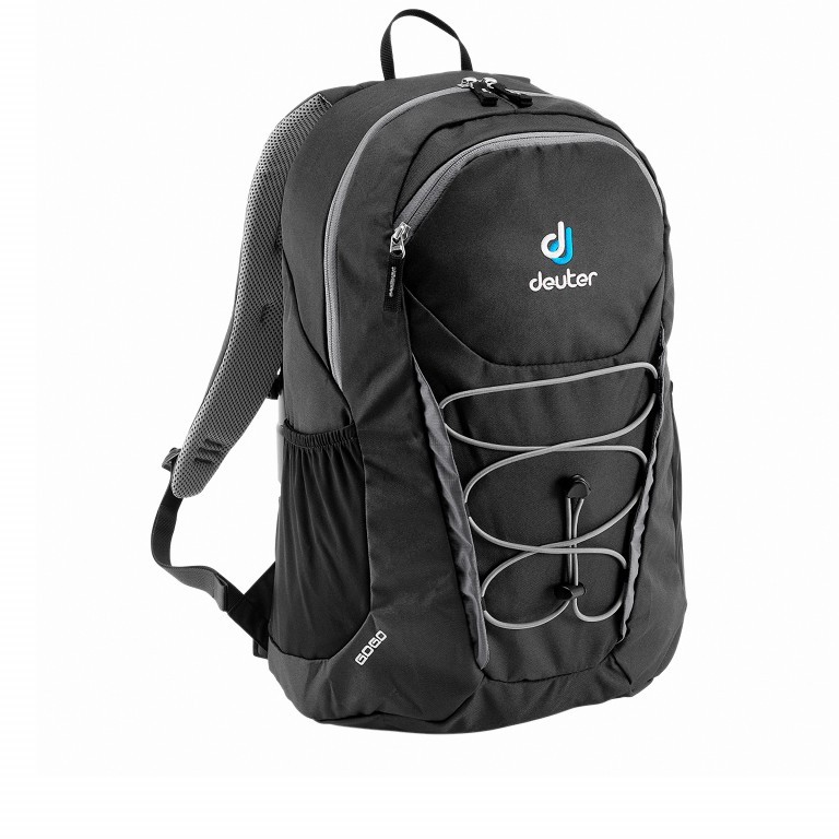 Rucksack Gogo Größe 25 Liter Black Titan, Farbe: schwarz, Marke: Deuter, EAN: 4046051069685, Abmessungen in cm: 30x46x21, Bild 1 von 5