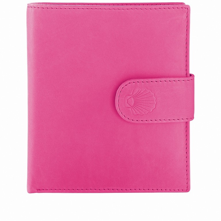 Geldbörse Hibiscus Pink, Farbe: rosa/pink, Marke: Loubs, Abmessungen in cm: 10x12x1, Bild 1 von 2