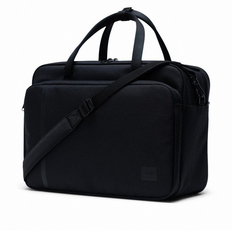 Laptoptasche Gibson Large als Rucksack zu tragen Größe 22 Liter Black, Farbe: schwarz, Marke: Herschel, EAN: 0828432311996, Abmessungen in cm: 40.5x29x18, Bild 2 von 4