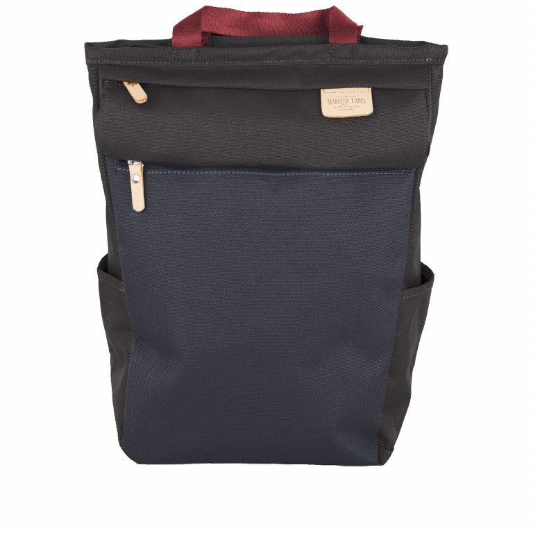 Rucksack Kujo Gray, Farbe: schwarz, Marke: Harvest Label, EAN: 4260594131092, Abmessungen in cm: 23x37x16, Bild 1 von 8