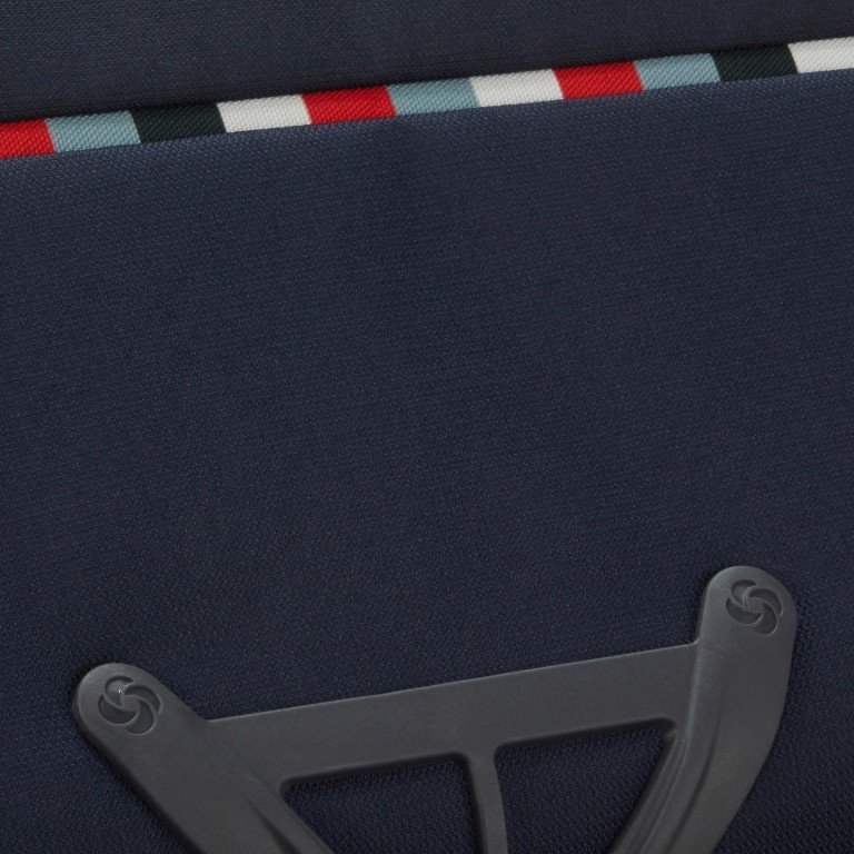 Koffer base-boost Spinner 55 Capri Red Stripes, Farbe: rot/weinrot, Marke: Samsonite, EAN: 5414847963186, Abmessungen in cm: 40x55x20, Bild 4 von 9
