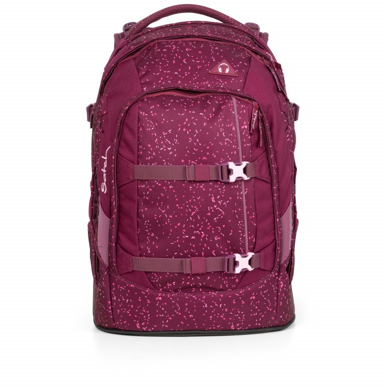 Rucksack Pack Berry Bash, Farbe: rot/weinrot, Marke: Satch, EAN: 4057081041107, Abmessungen in cm: 30x45x22, Bild 1 von 17