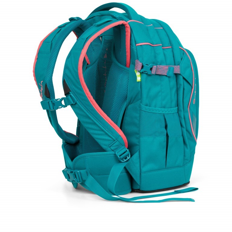Rucksack Pack Ready Steady, Farbe: blau/petrol, Marke: Satch, EAN: 4057081041114, Abmessungen in cm: 30x45x22, Bild 4 von 18