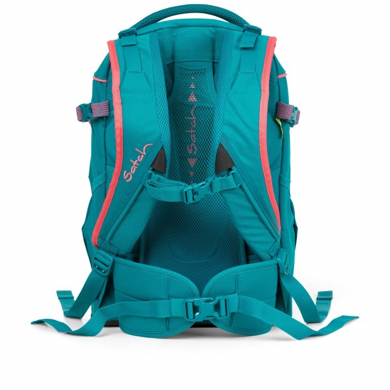 Rucksack Pack Ready Steady, Farbe: blau/petrol, Marke: Satch, EAN: 4057081041114, Abmessungen in cm: 30x45x22, Bild 5 von 18