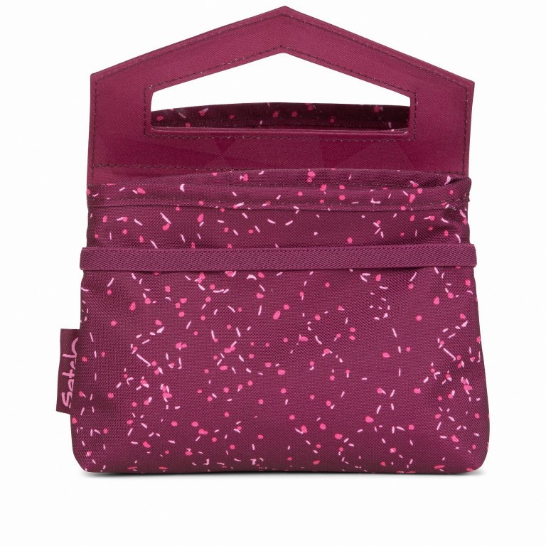 Tasche Klatsch Girlsbag Berry Bash, Farbe: rot/weinrot, Marke: Satch, EAN: 4057081041442, Abmessungen in cm: 17.5x12.5x4, Bild 2 von 6
