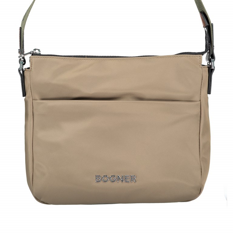 Umhängetasche Klosters Fanny Khaki, Farbe: taupe/khaki, Marke: Bogner, EAN: 4053533762767, Abmessungen in cm: 29x22x8, Bild 1 von 7