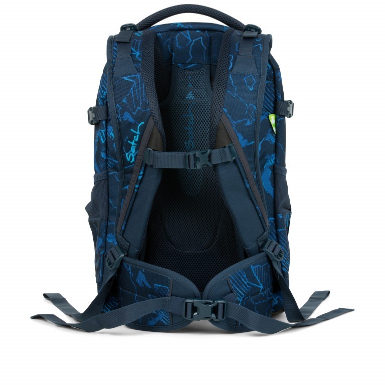 Rucksack Pack Blue Compass, Farbe: blau/petrol, Marke: Satch, EAN: 4057081041138, Abmessungen in cm: 30x45x22, Bild 5 von 17