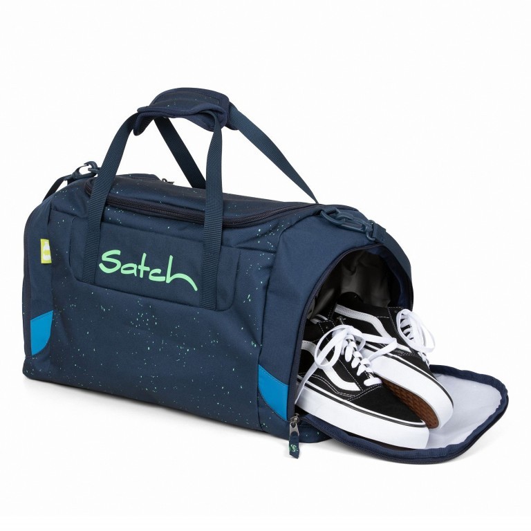 Sporttasche Ready Steady, Farbe: blau/petrol, Marke: Satch, EAN: 4057081041213, Abmessungen in cm: 45x25x25, Bild 3 von 6
