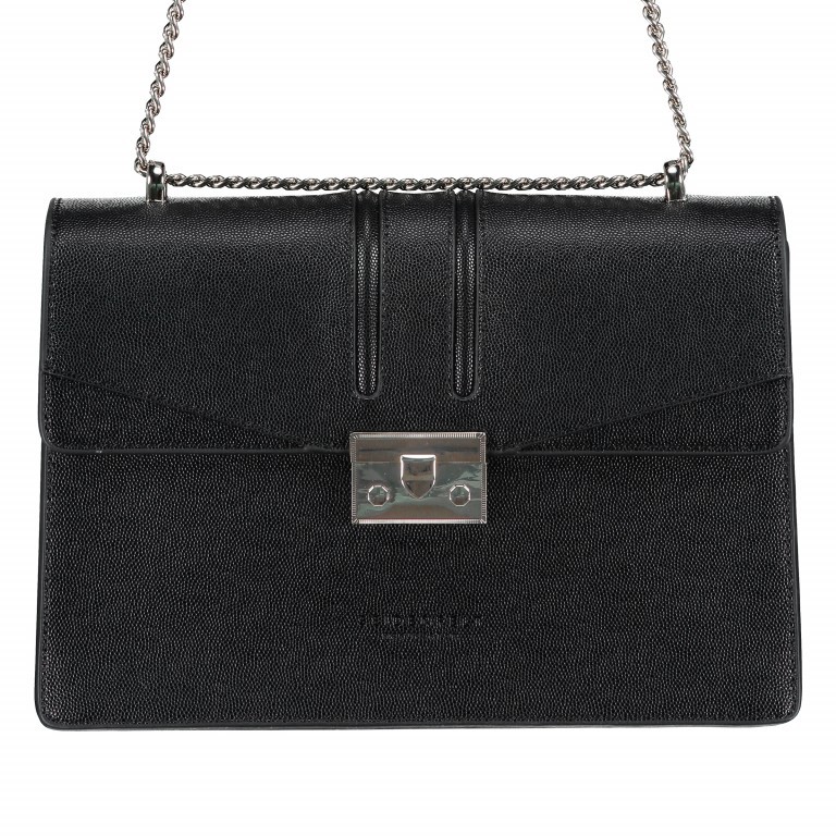 Umhängetasche Roros Big Black, Farbe: schwarz, Marke: Seidenfelt, EAN: 4251634254628, Abmessungen in cm: 28x19.5x8, Bild 1 von 6