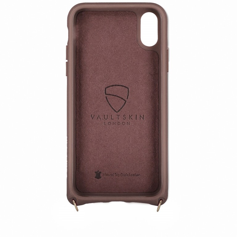 Handyhülle Victoria Fittings Gold mit Lederband für iPhone 10 Brown, Farbe: braun, Marke: Vaultskin, EAN: 5060624030147, Abmessungen in cm: 7.3x14.5x2, Bild 6 von 9