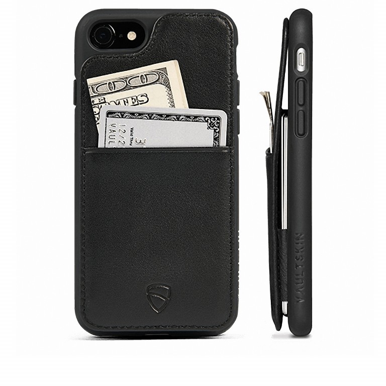 Handyhülle Eton Armour für iPhone 7/8 Black, Farbe: schwarz, Marke: Vaultskin, EAN: 0639725413316, Abmessungen in cm: 7x14.5x1.5, Bild 1 von 7