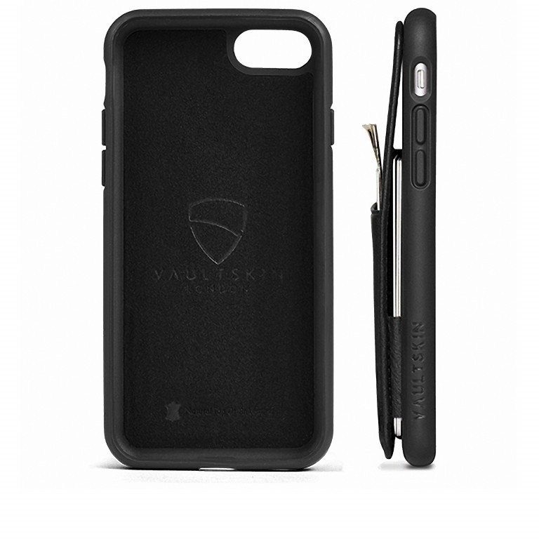 Handyhülle Eton Armour für iPhone 7/8 Black, Farbe: schwarz, Marke: Vaultskin, EAN: 0639725413316, Abmessungen in cm: 7x14.5x1.5, Bild 5 von 7